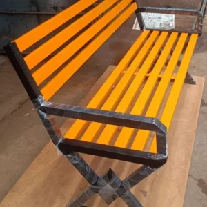 3 Seater Mild Steel Garden Bench